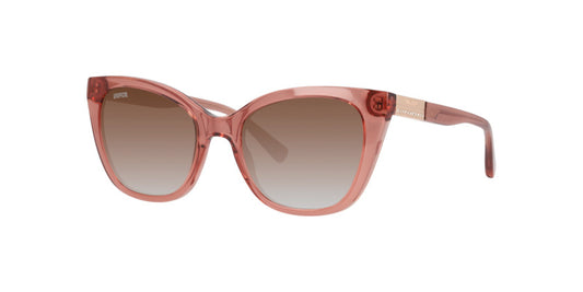Lentes De Sol Unofficial UO6207B Transparent Soft Pink Gradient Brown Café/Rosado
