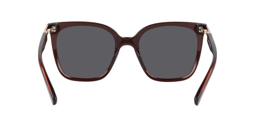 Lentes De Sol Unofficial UO6208B Transparent Burgundy Grey Gris/Burdeo