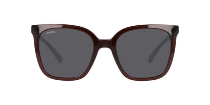 Lentes De Sol Unofficial UO6208B Transparent Burgundy Grey Gris/Burdeo