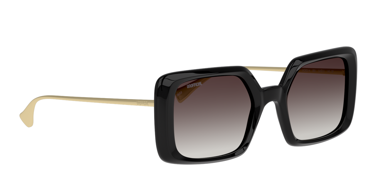 Lentes De Sol Unofficial UO6166 Gris/Negro
