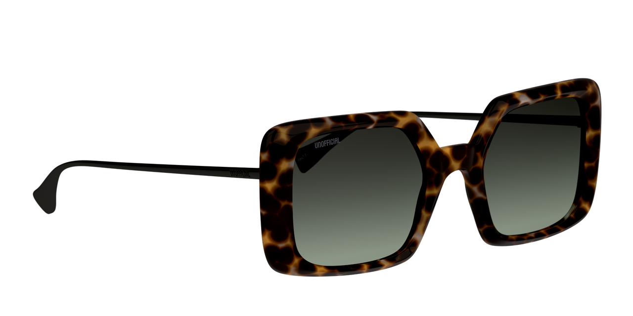 Lentes De Sol Unofficial UO6166 Verde/Havana