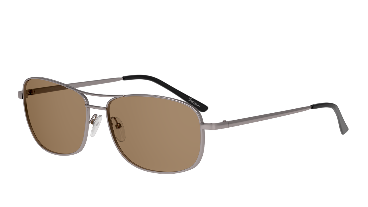 Lentes De Sol Seen NE5002 Snsm0009 Café/Gris