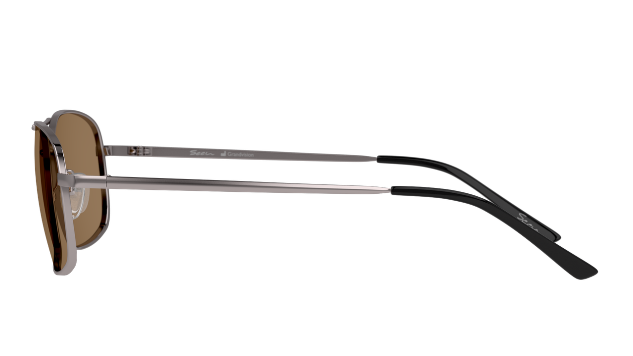 Lentes De Sol Seen NE5002 Snsm0009 Café/Gris