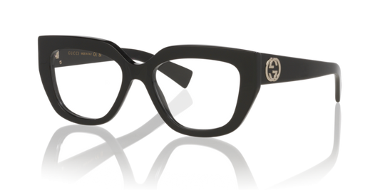 Lentes Oftálmicos Gucci GC002390 Gg1847O Black Negro