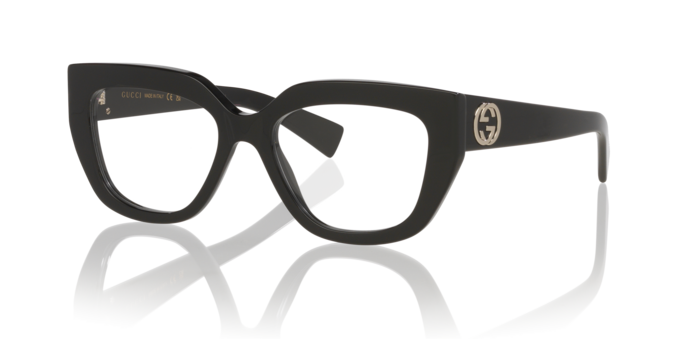 Lentes Oftálmicos Gucci GC002390 Gg1847O Black Negro