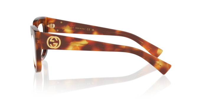 Lentes Oftálmicos Gucci GC002390 Gg1847O Tortoise Café