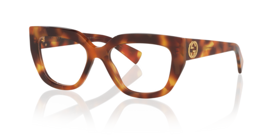 Lentes Oftálmicos Gucci GC002390 Gg1847O Tortoise Café