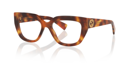 Lentes Oftálmicos Gucci GC002390 Gg1847O Tortoise Café