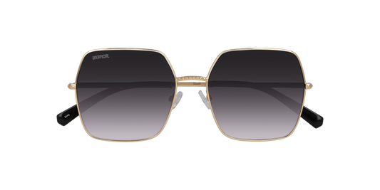 Lentes De Sol Unofficial UO5140 Gris/Dorado