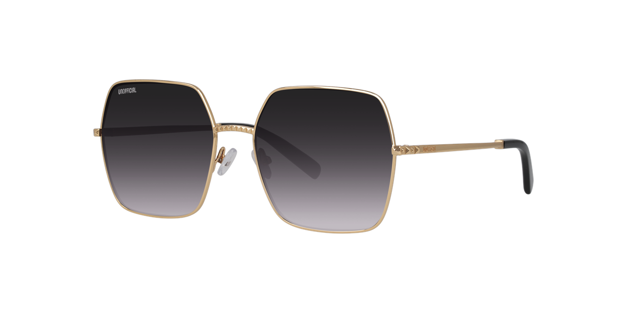 Lentes De Sol Unofficial UO5140 Gris/Dorado