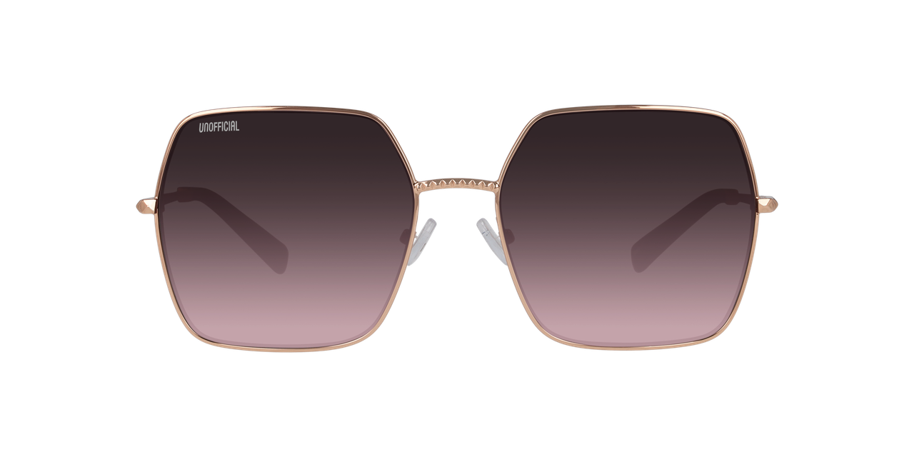 Lentes De Sol Unofficial UO5140 Purpura/Dorado