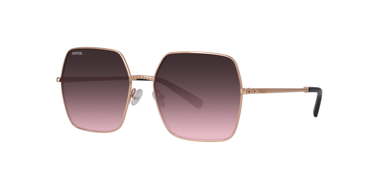 Lentes De Sol Unofficial UO5140 Purpura/Dorado