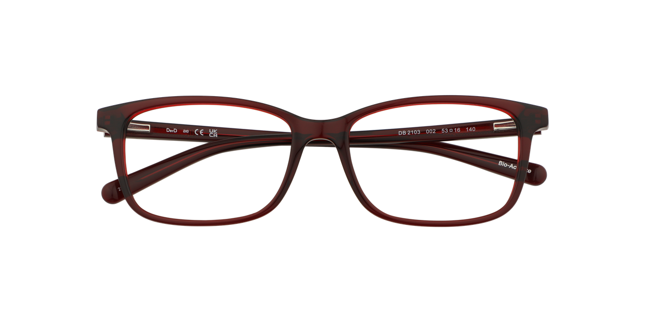 Lentes Oftálmicos Dbyd DB2103 Rojo