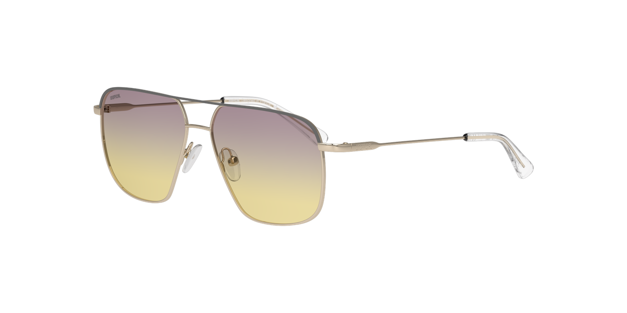 Lentes De Sol Unofficial Unofficial Gris/Dorado