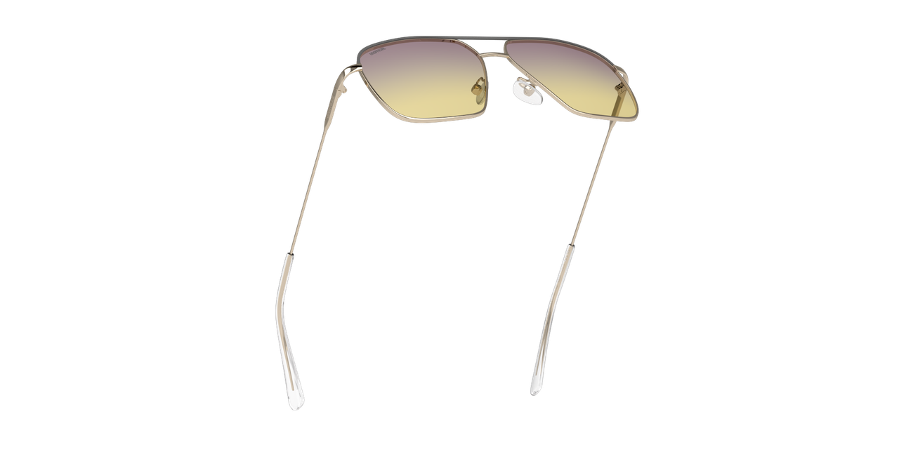 Lentes De Sol Unofficial Unofficial Gris/Dorado