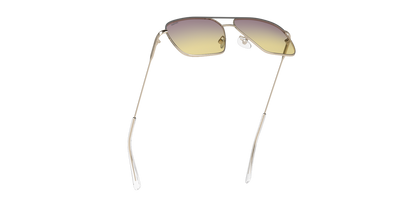 Lentes De Sol Unofficial Unofficial Gris/Dorado