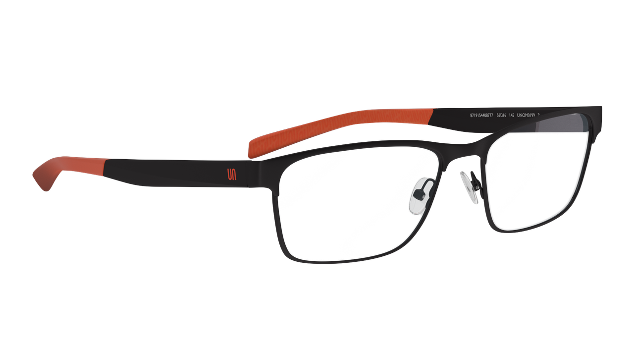 Lentes Oftálmicos Unofficial UO1025 Unom0199 Negro